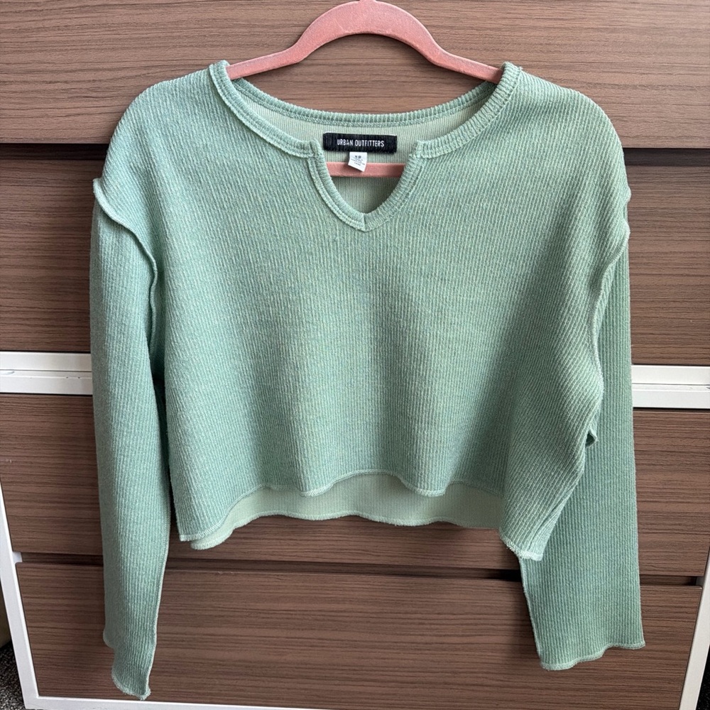 Urban Outfitters Mint Green Knit Top